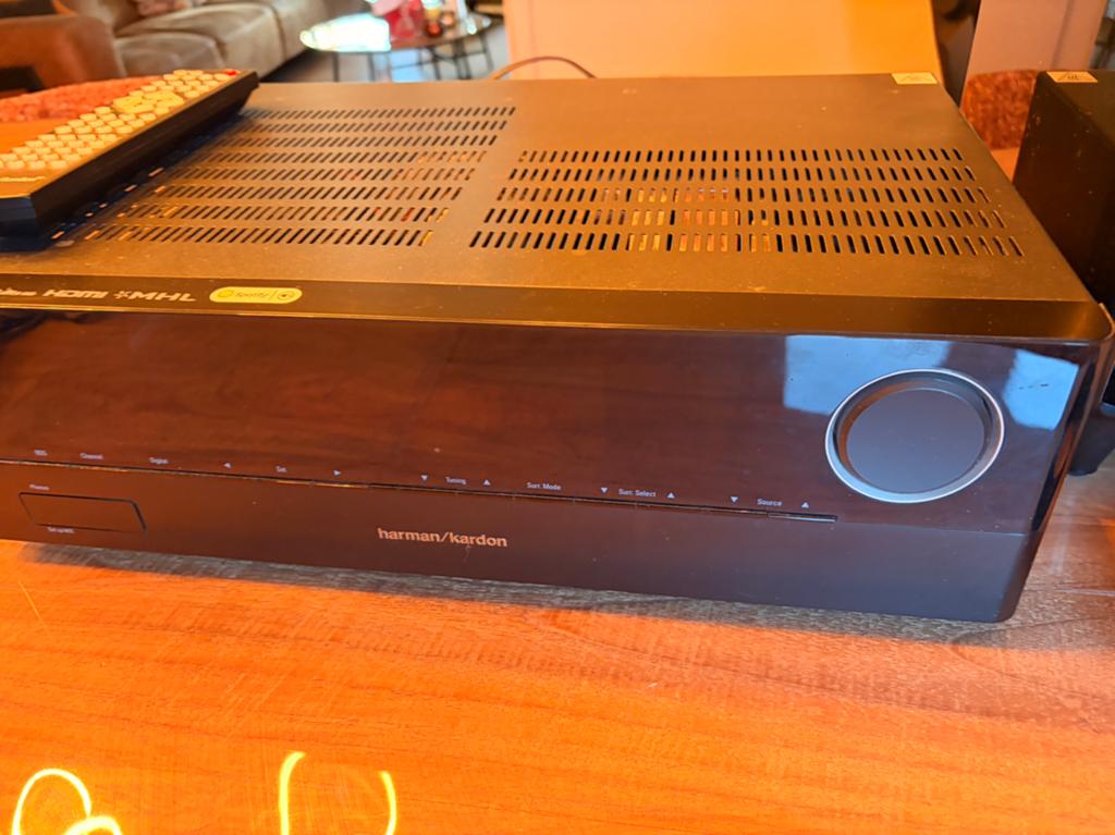 Harman Kardon AVR 161S/230 5.1 Home Cinema + speakers, Enlèvement, Utilisé, Système 5.1, Autres marques