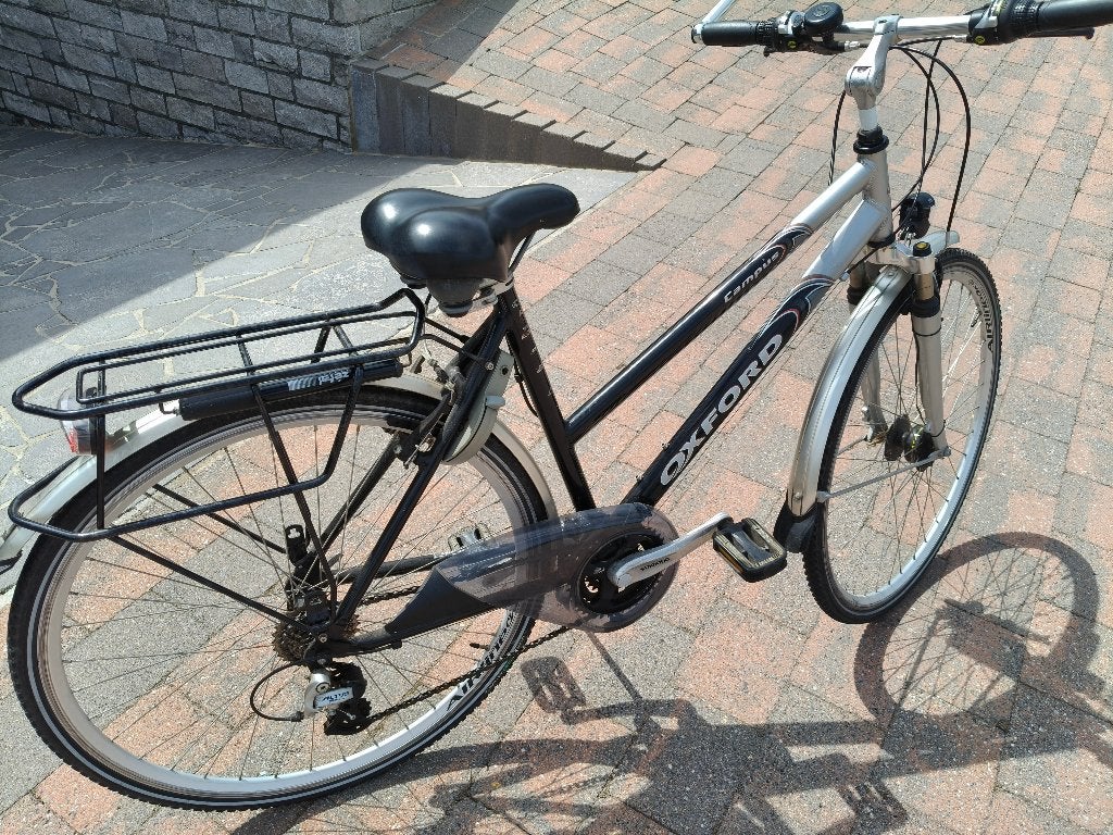 Damesfiets in zeer goede staat, (Extra) lage instap, 56 cm of meer, Zo goed als nieuw, Schijfrem