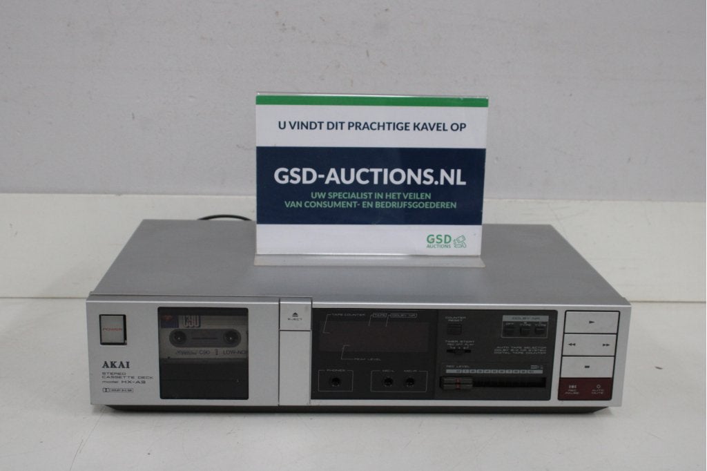 Akai Stereo Cassette Deck model HX-A3, Niet ingevuld, Niet ingevuld, Niet ingevuld