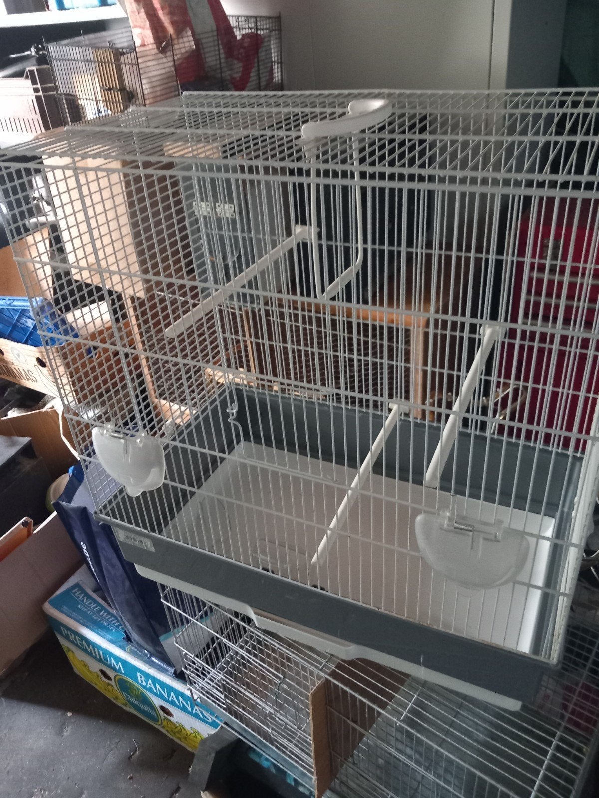 Vogel kooi in zeer goede staat, Ophalen