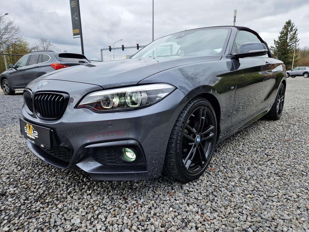BMW 2 Serie 218 dA AdBlue (EU6d-TEMP) M SPORT/RFT/LED, Autos, BMW, 1660 kg, Argent ou Gris, Euro 6, Entreprise