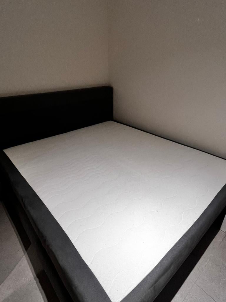Boxspring, Huis en Inrichting, Slaapkamer | Boxsprings, Ophalen, Zo goed als nieuw