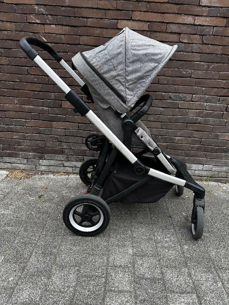 Thule sleek + thule rider board, Ophalen, Gebruikt, Kinderwagen, Overige merken