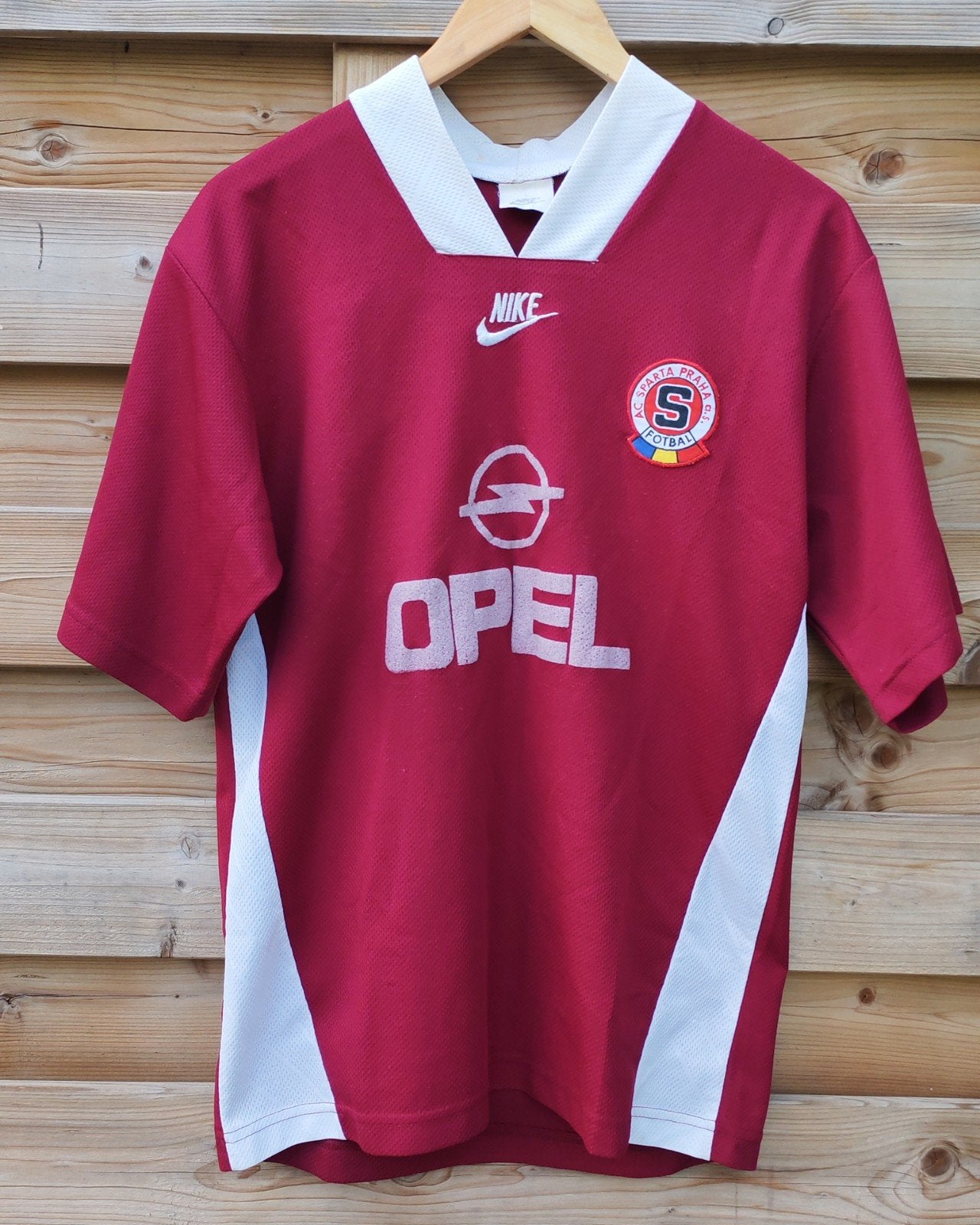 1990s Sparta Praag prachtig shirt gloriejaren, Ophalen of Verzenden, Shirt
