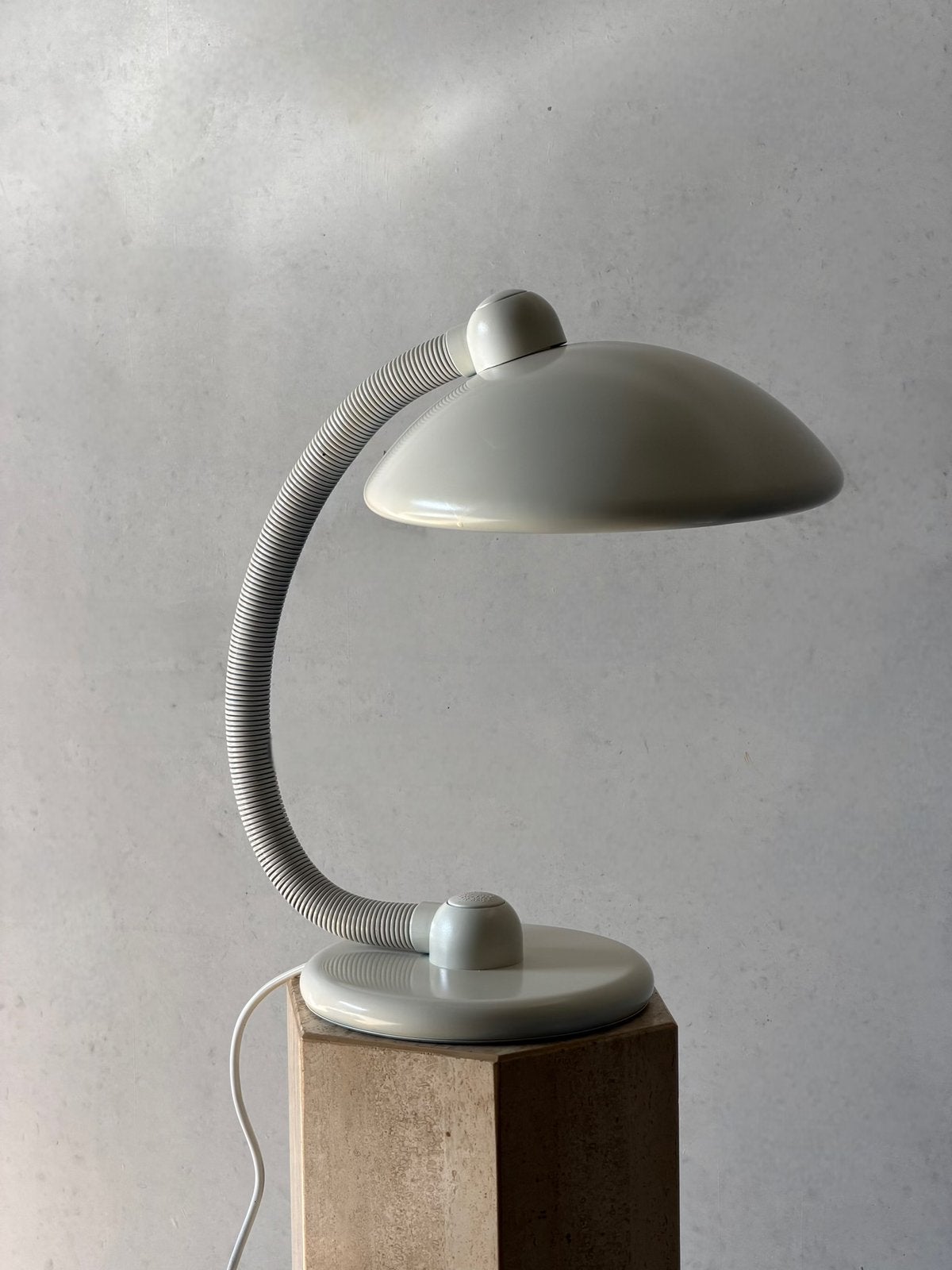 Vintage design space age tafellamp, Ophalen, Zo goed als nieuw, Design
