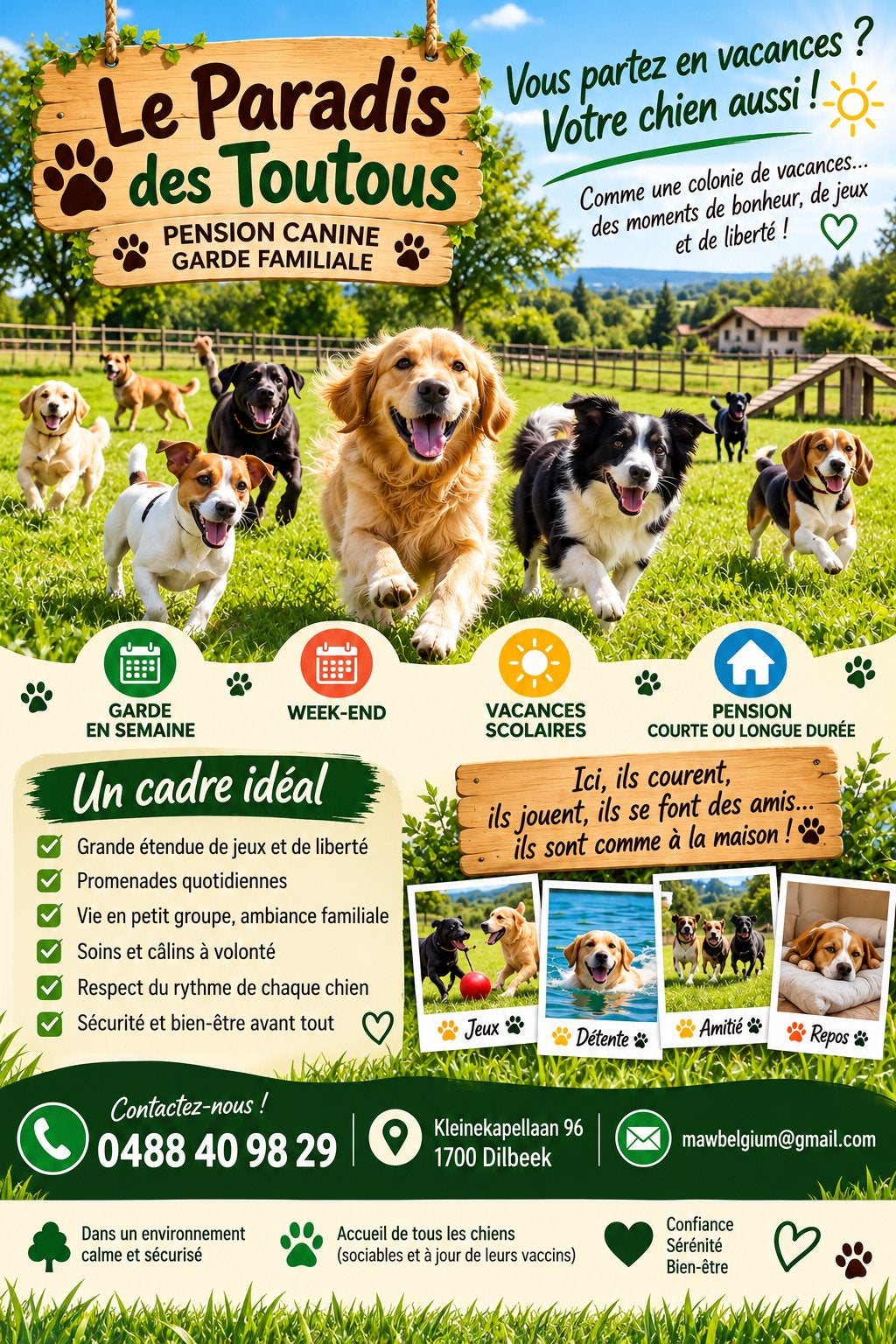 Garde Chiens, Tickets en Kaartjes
