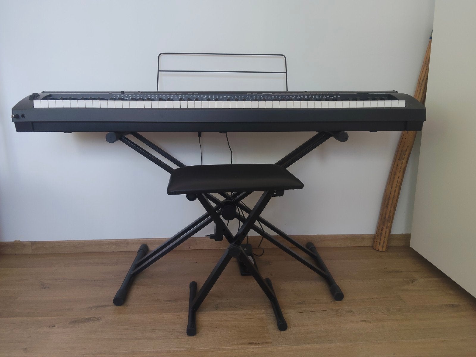Piano, Muziek en Instrumenten, Piano's, Ophalen, Zwart, Piano, Digitaal