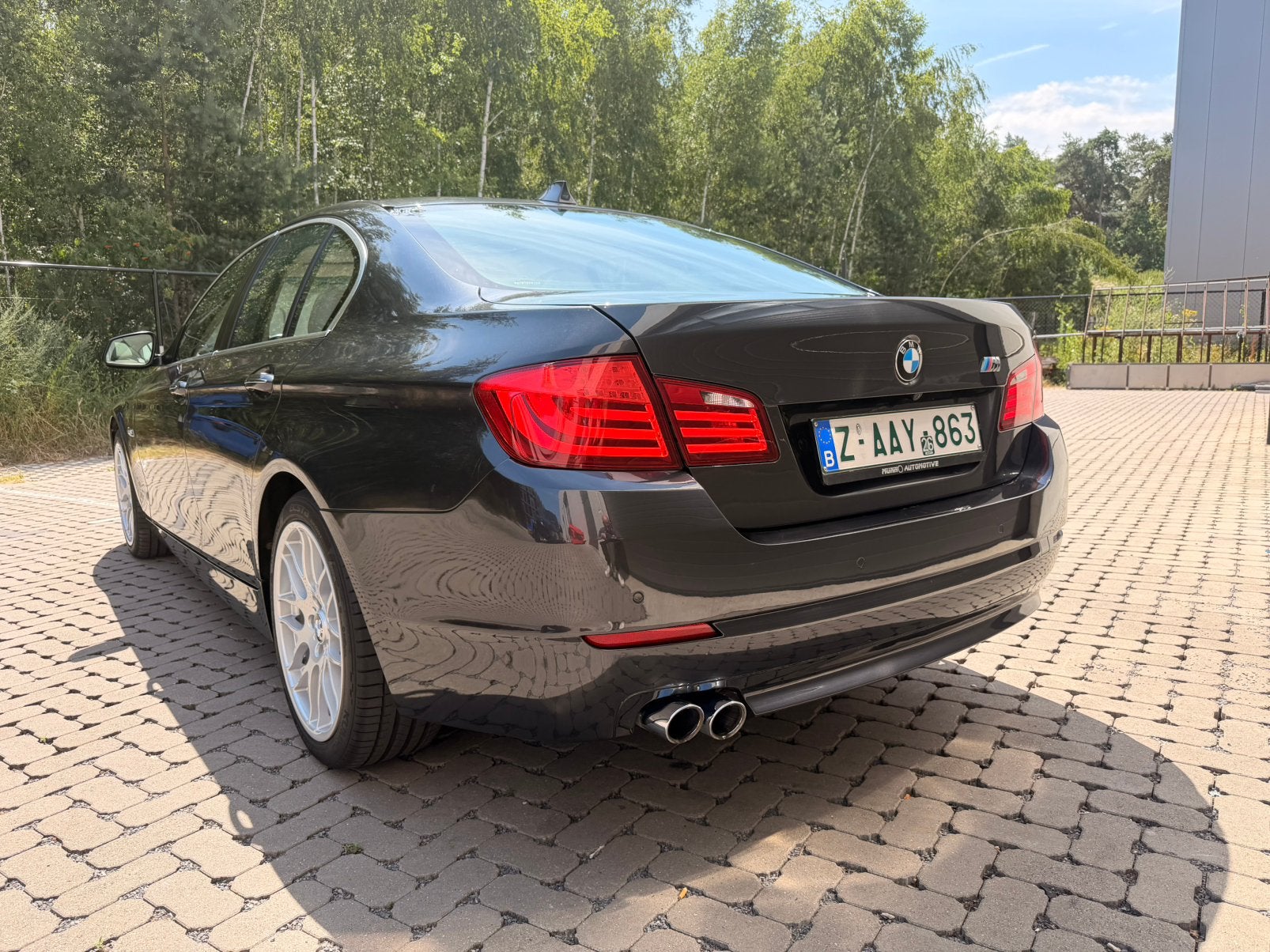 BMW 520D executieve + 1J Garantie, Auto's, Automaat, Beige, 4 cilinders, Bruin