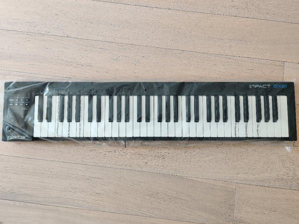 MIDI keyboard te koop (Nektar Impact GX61), Muziek en Instrumenten, Keyboards, Overige merken, 61 toetsen, Ophalen of Verzenden
