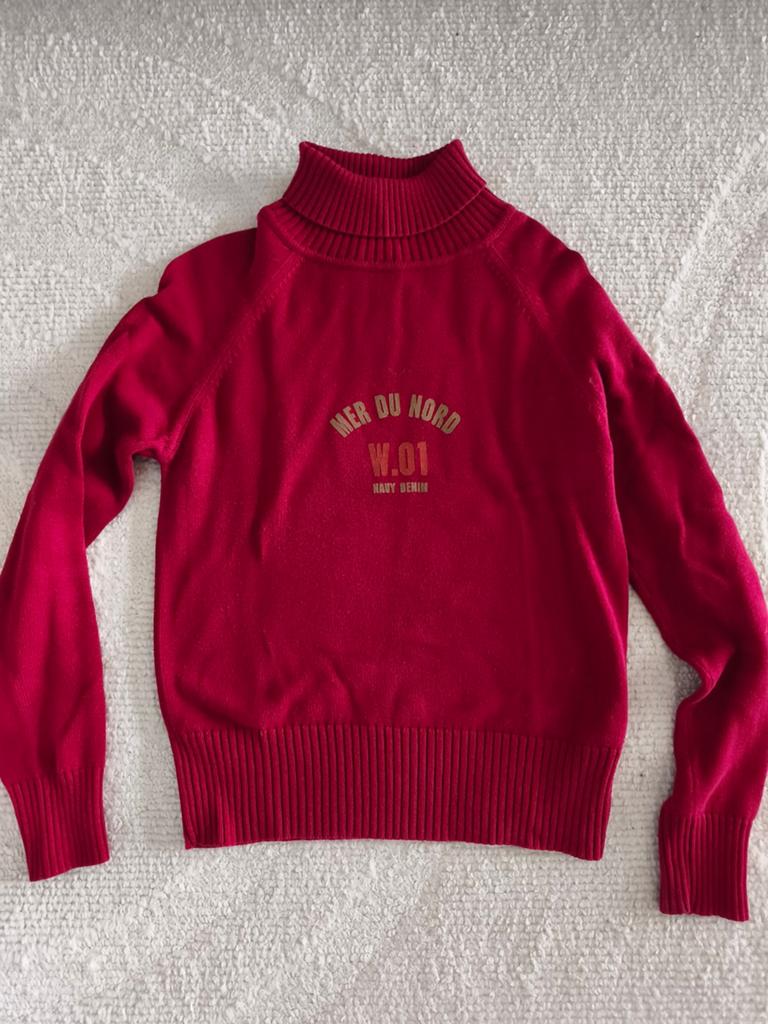 Pull col roulé rouge MER DU NORD taille M, Vêtements | Femmes, Pulls & Gilets, Enlèvement ou Envoi, Rouge