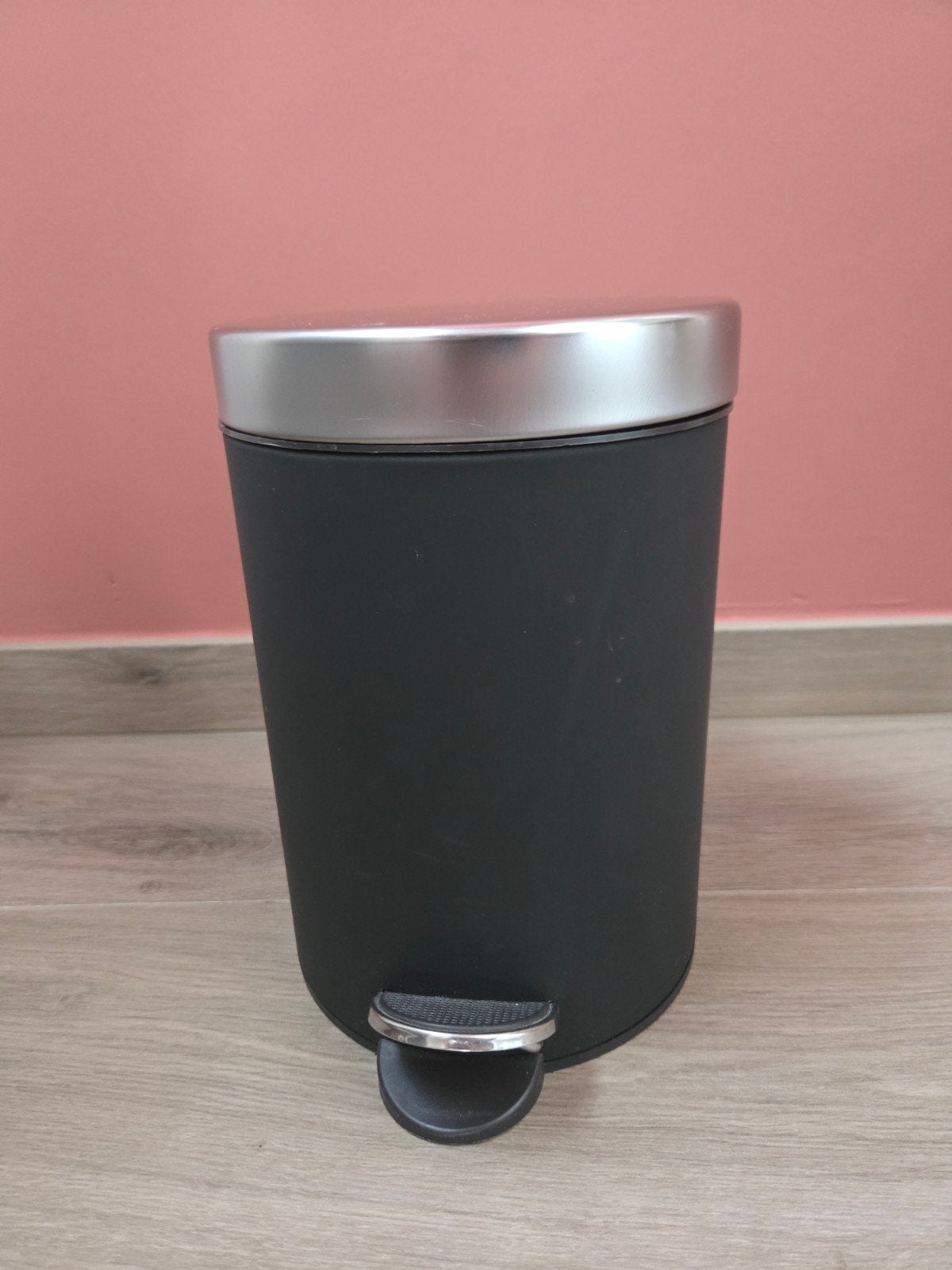 Badkamervuilbak Ikea Ekoln 3 liter, Gebruikt, Zwart, Overige typen, Ophalen