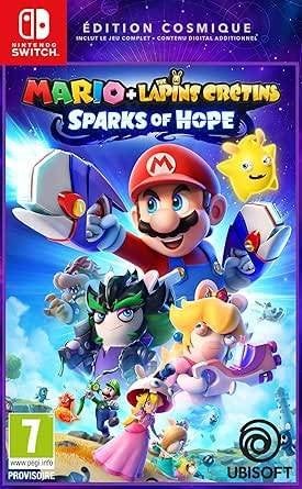 A Vendre Jeu Switch MARIO + LAPINS CRETINS SPARKS OF HOPE, Enlèvement ou Envoi, Comme neuf, Aventure et Action, À partir de 7 ans