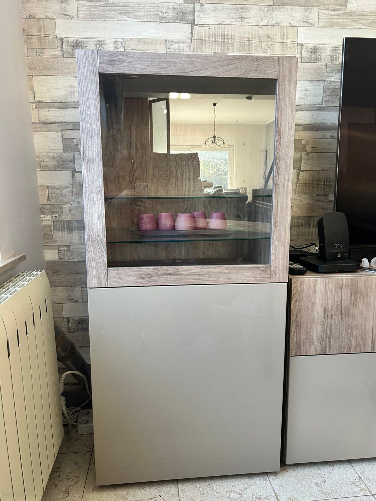 Meuble vitré en parfait etat, Maison & Meubles, Enlèvement, Comme neuf