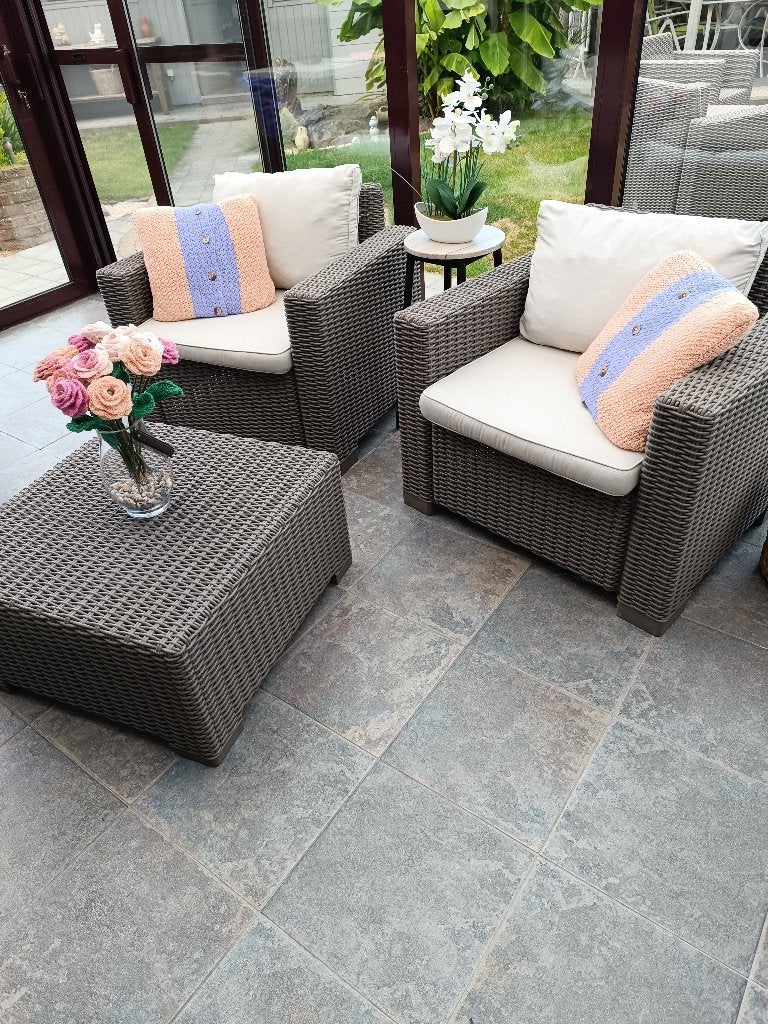 Lounge set voor 5 personen Allibert, Enlèvement, Comme neuf, 5 places, Salons de jardin