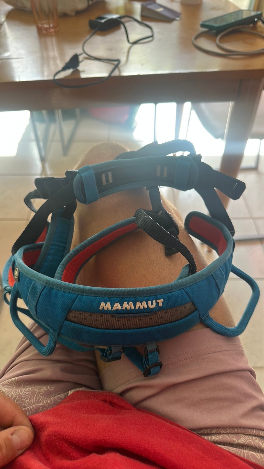 Harnais d'escalade Mammut pour enfant Ophir, Sports & Fitness, Alpinisme & Randonnée, Enlèvement, Comme neuf
