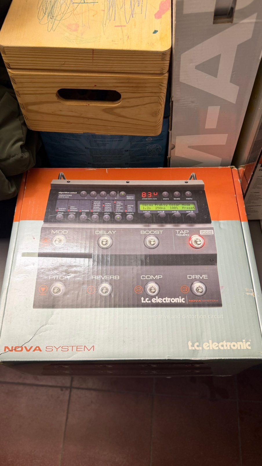 TC Electronic Nova System,, Musique & Instruments, Amplis | Basse & Guitare, Neuf, Guitare, Enlèvement
