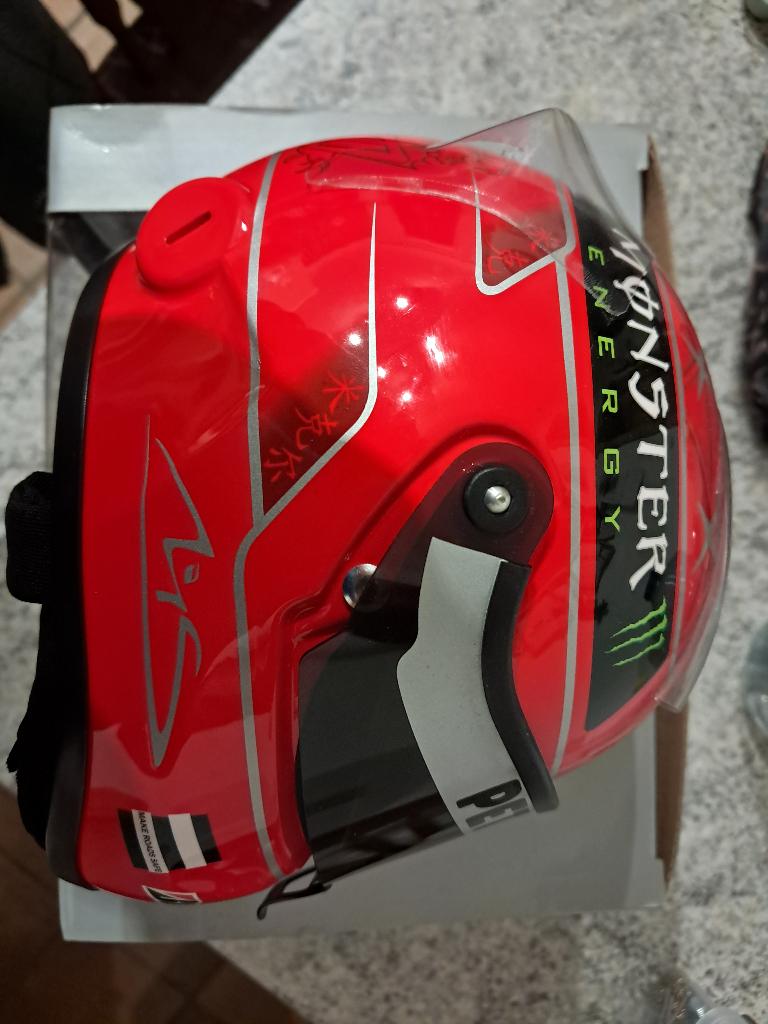 Casque 1/2 M.Schumacher 2010, Enlèvement ou Envoi, Neuf, Autres types
