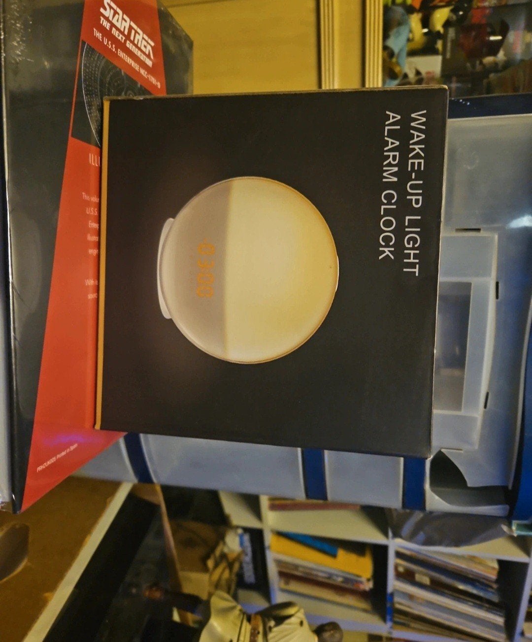 Wake up light wekker, Ophalen