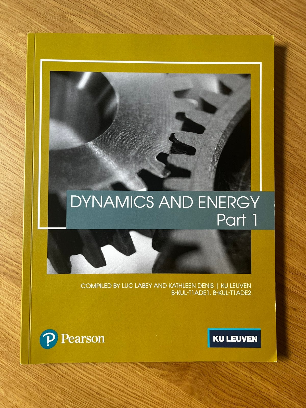 Dynamics and energy Part 1 Luc Labey Kathleen Denis KUL, Ophalen of Verzenden, Zo goed als nieuw