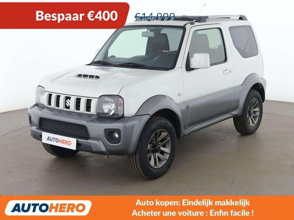 Suzuki Jimny 1.3 Style (bj 2015), Auto's, 4 zetels, Gebruikt, Zwart, 1328 cc