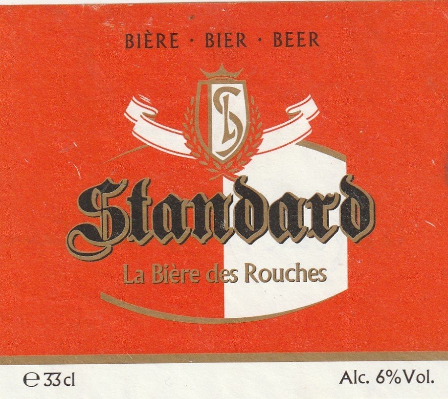 bieretiket Br d'Aubel : Standard de Liège Rouches, Envoi, Utilisé, Autres types, Autres marques