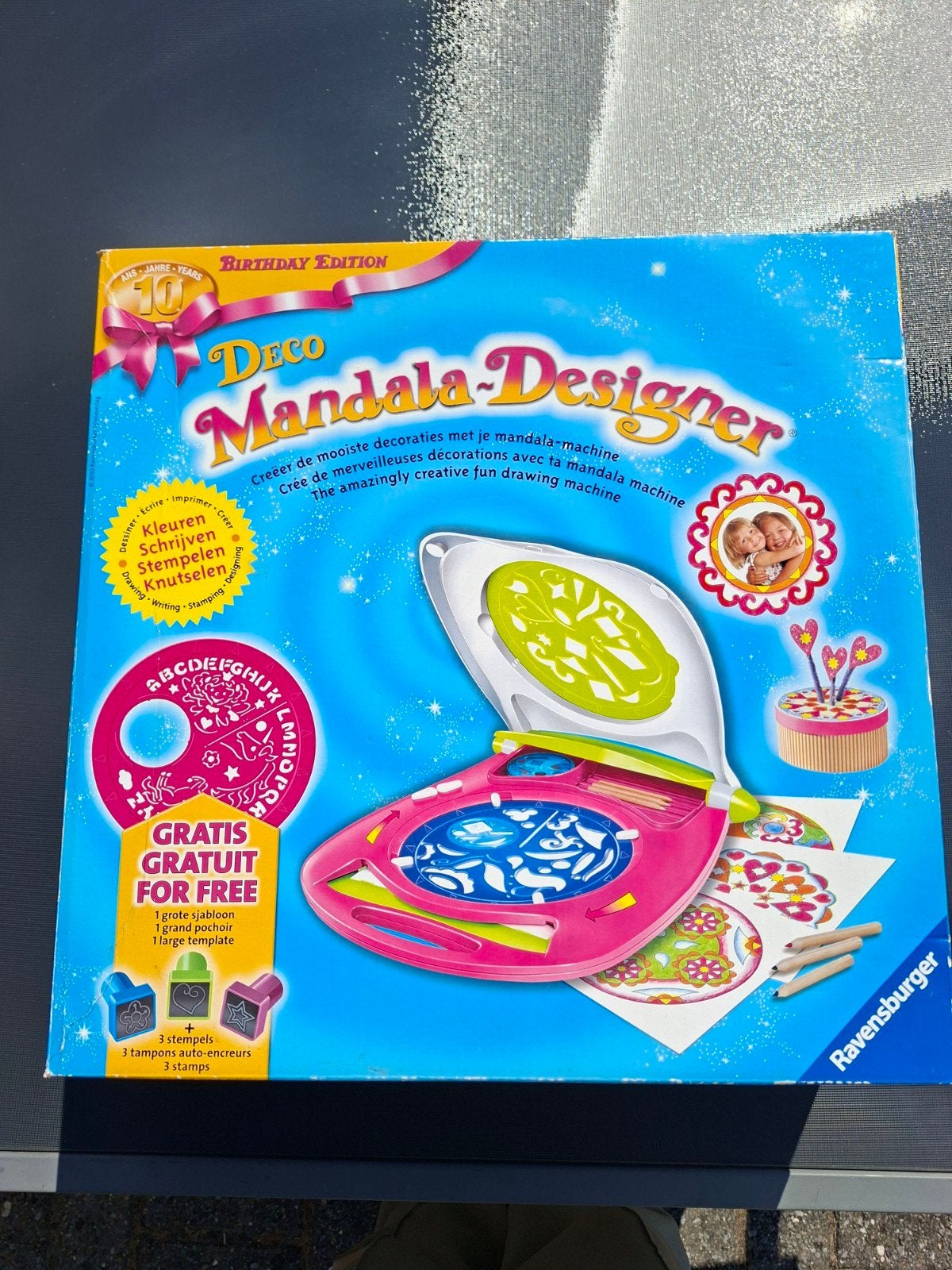 Mandala designer, Ophalen