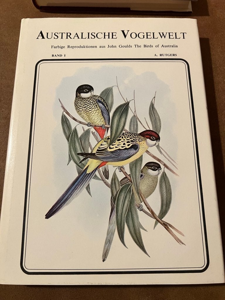 Australian Bird World - Rugers A. 2 livres, Livres, Animaux & Animaux domestiques, Enlèvement ou Envoi, Comme neuf, Oiseaux, Rugers A.