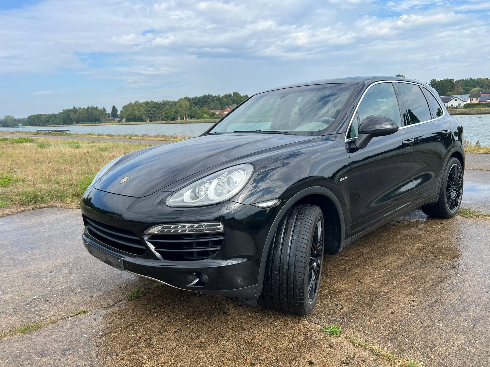 Porsche Cayenne 3.0 L d 176 kw bj-2010, Auto's, Porsche, Automaat, 176 kW, Beige, Navigatiesysteem