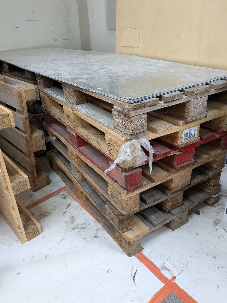 17 palletten (o.a. europallets), Bricolage & Construction, Moins de 200 cm, Autres essences de bois, Utilisé, Palette