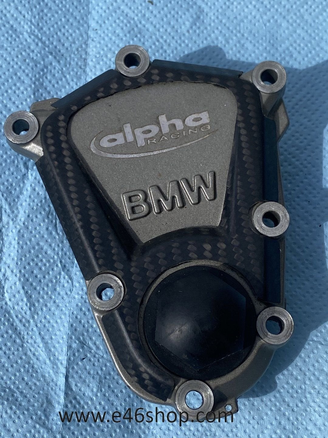BMW S1000RR K46 MOTORBESCHERMING ALPHA RACING OE 7713750, Ophalen of Verzenden, -, -, -