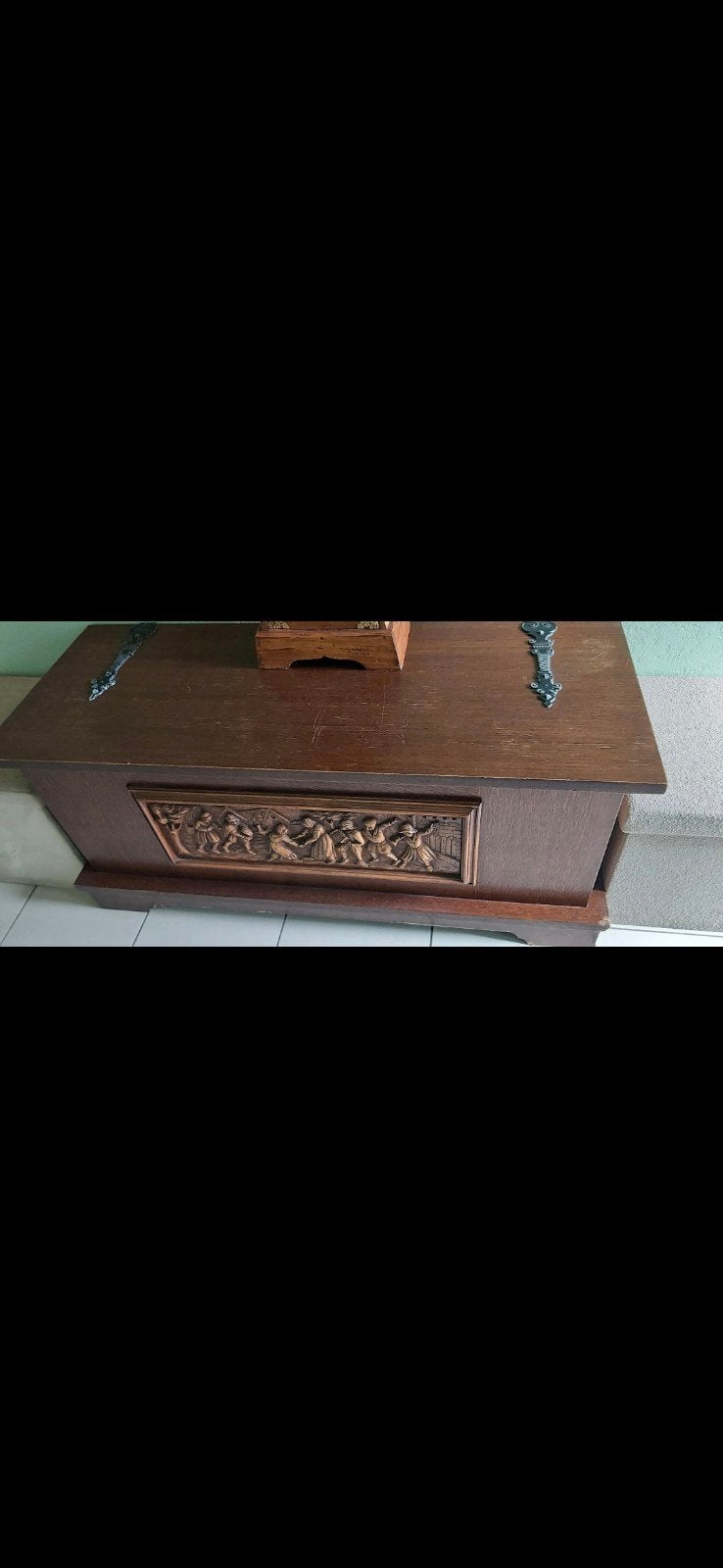 coffre ancien de rangement, Enlèvement
