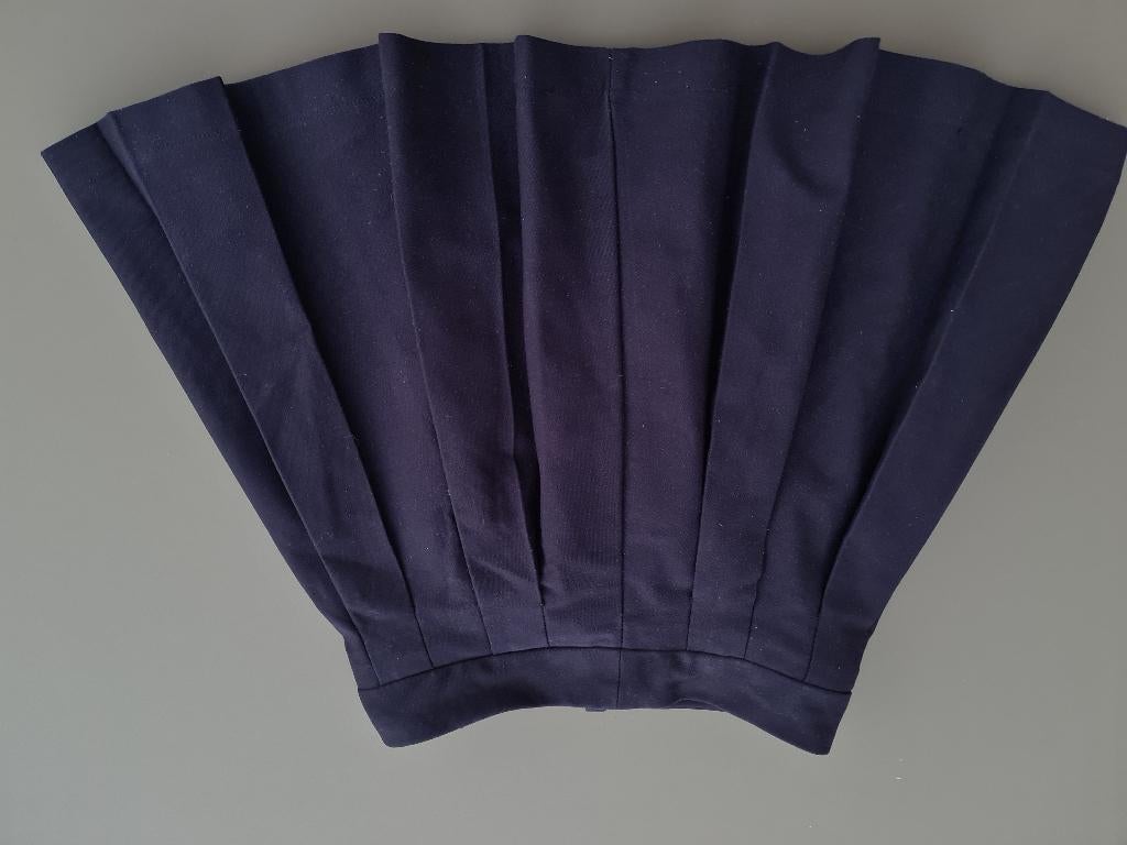 donkerblauwe plooitrok, CA, 146, Kinderen en Baby's, Kinderkleding | Maat 146, Ophalen, Zo goed als nieuw