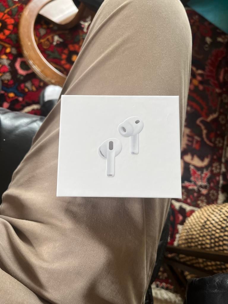 AirPods Pro 3, Télécoms, Détection de port, Comme neuf, Apple, Blanc