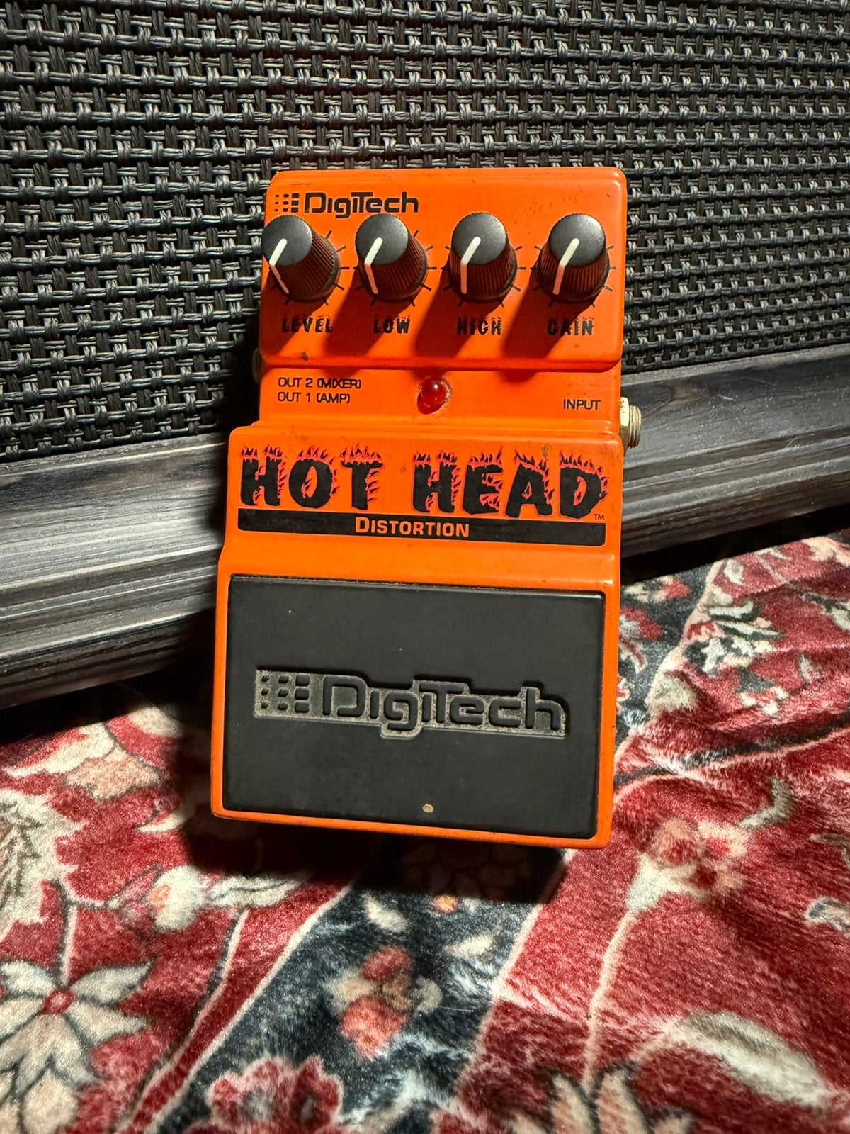 Distorsion DigiTech Hot Head — Rock et métal à gain élevé, Musique & Instruments, Enlèvement ou Envoi, Comme neuf, Distortion, Overdrive ou Fuzz