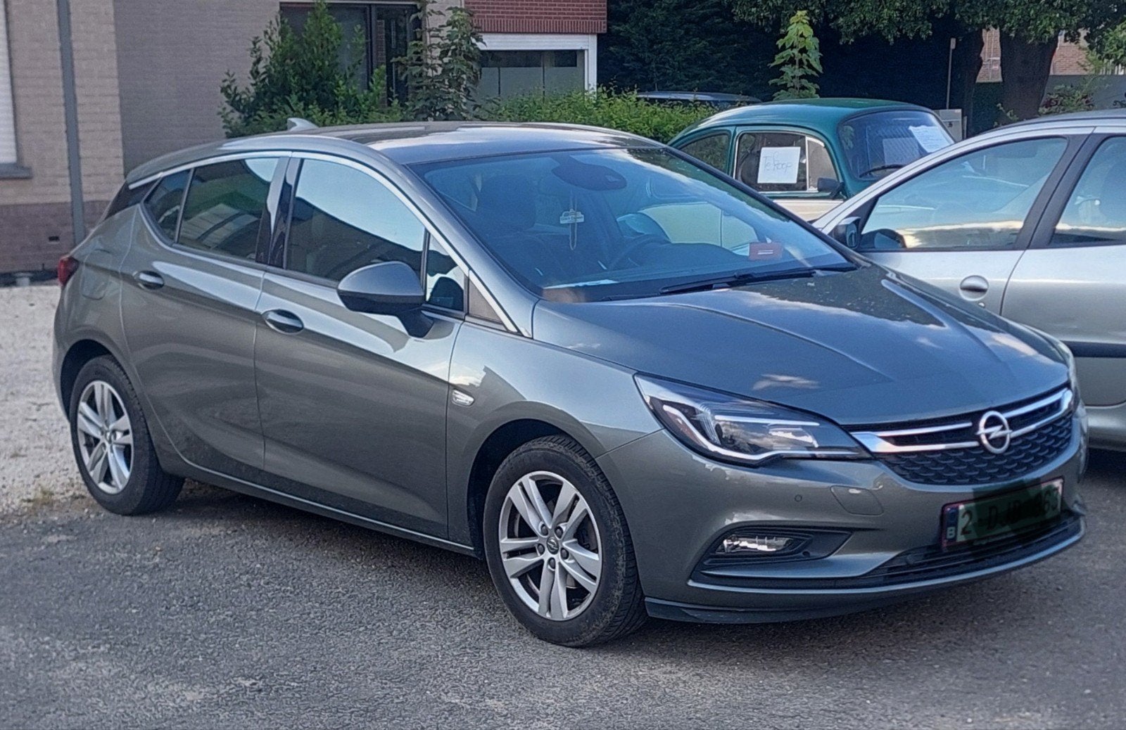 Opel Astra K 1.0 benzine 2017, Auto's, Zwart, Handgeschakeld, 5 deurs, Particulier