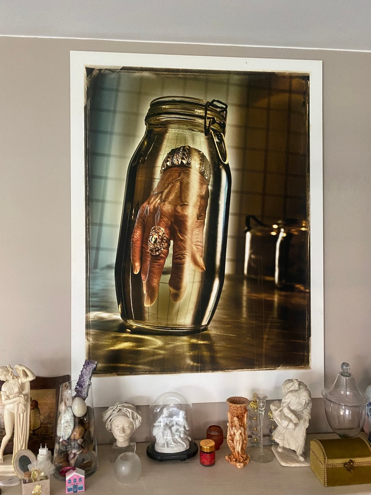 Foto druk, Ophalen