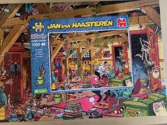 Jan Van Haasteren puzzel, Hobby en Vrije tijd, Denksport en Puzzels, Ophalen of Verzenden, 500 t/m 1500 stukjes, Zo goed als nieuw