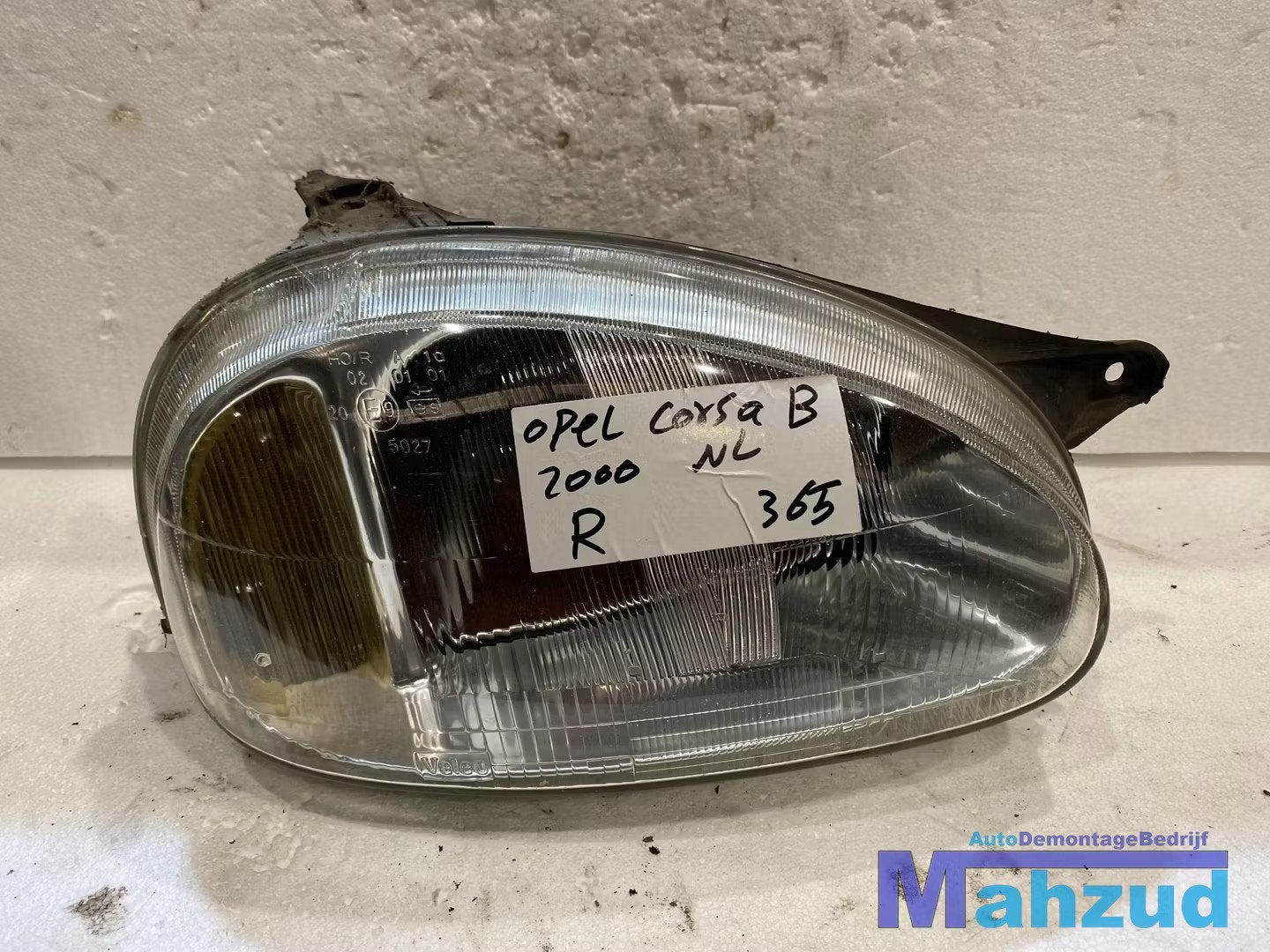 OPEL CORSA B Rechts koplamp 1994-1999, Auto-onderdelen, Verlichting, Gebruikt, Opel Automobile GmbH, Kontakt@opel-infoservice.de