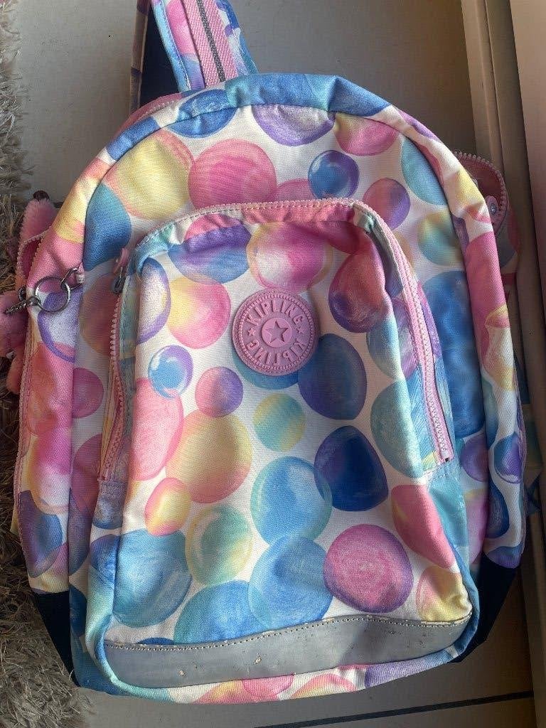 Kipling rugzak (boekentas/ schooltas) & bijhorende zwemzak, Handtassen en Accessoires, Tassen | Rugtassen, Ophalen, Zo goed als nieuw