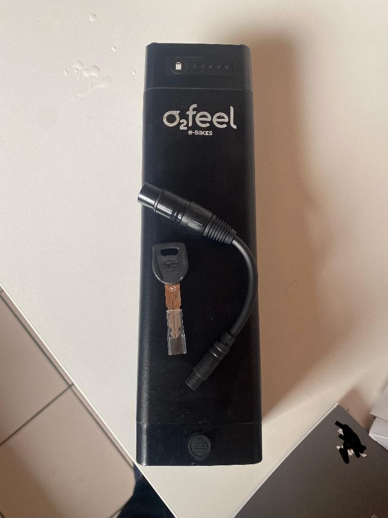 Batterie Vélo O2 feel : Power Fit 400 , peu utilisée, Vélos & Vélomoteurs, Enlèvement, Comme neuf