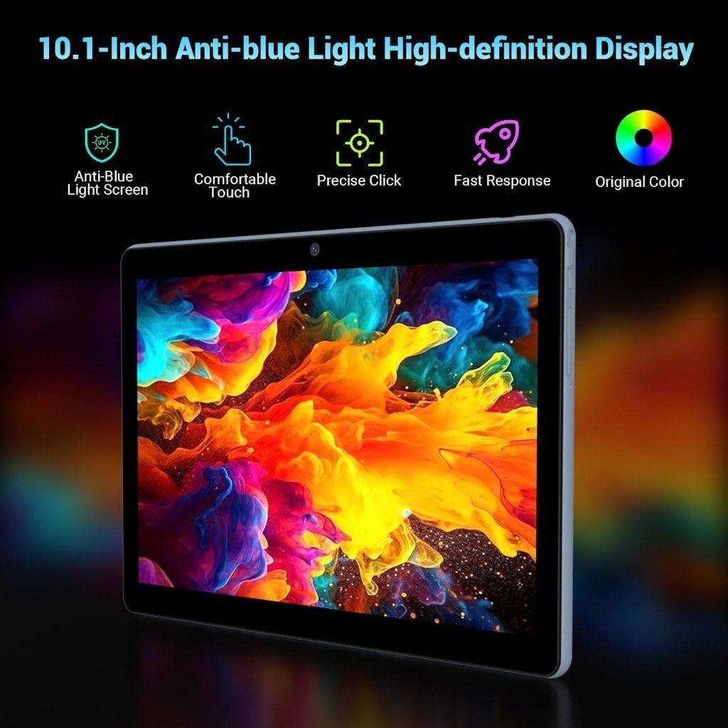 Tablette 10 Pouces Android 14, Informatique & Logiciels, Android Tablettes, Neuf, Wi-Fi, 10 pouces, 128 GB, GPS, Mémoire extensible
