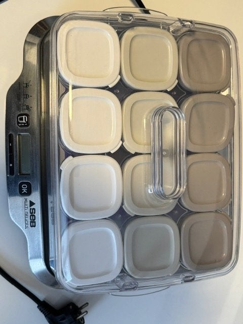Seb Yoghurt machine, Autres marques, Argent, Comme neuf, Enlèvement