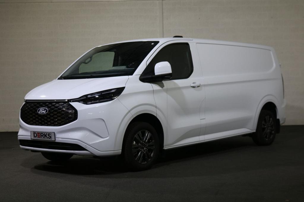 Ford E-Transit Custom 340 L2 H1 Limited 65 kWh 218pk Led 360, Autos, Camionnettes & Utilitaires, ABS, Régulateur de distance, Air conditionné automatique