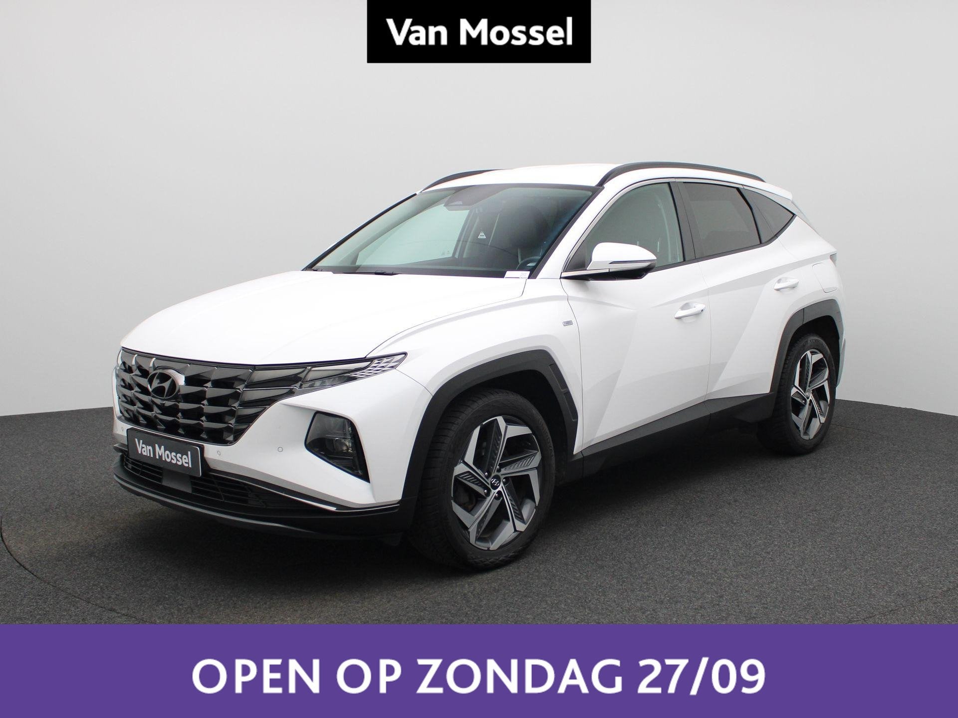 Hyundai Tucson 1.6 T-GDi 48V Shine 7-DCT LED | NAVI | LEDER, Auto's, Stof, Gebruikt, 110 kW, 4 cilinders