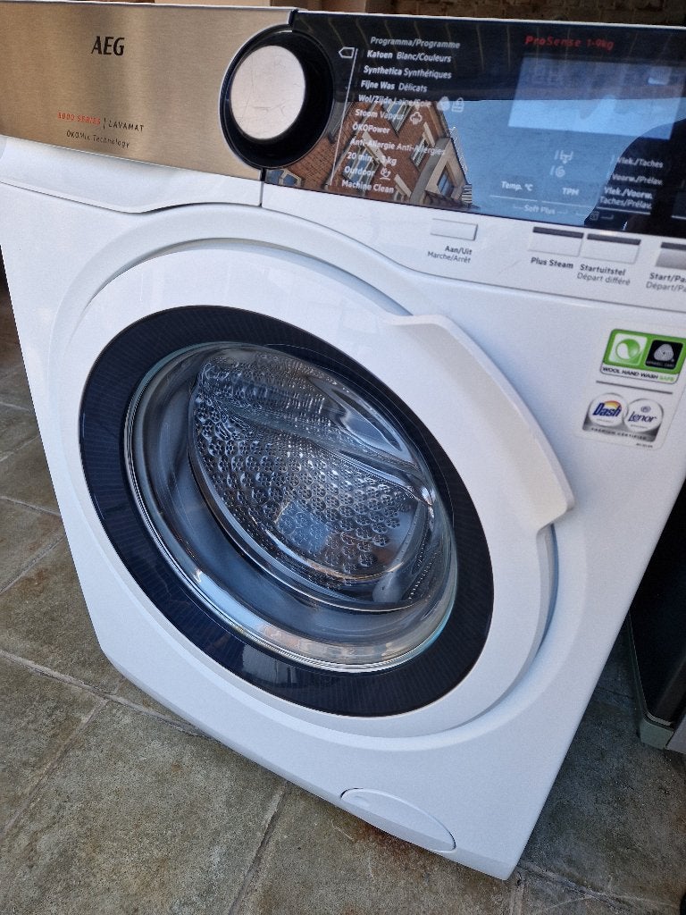 Machine à laver AEG 9kg A +++. 1600trs, Enlèvement, Comme neuf, Chargeur frontal