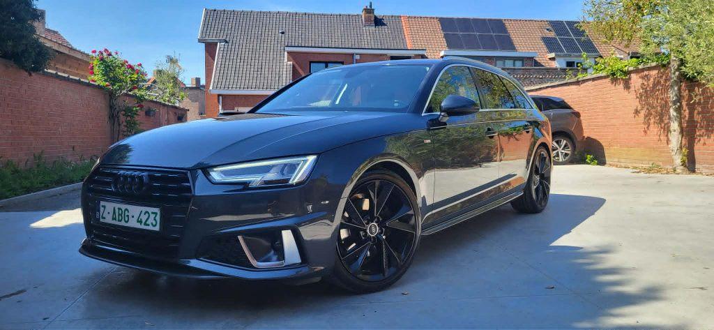 Audi A4 35TFSI S-line S-tronic, Auto's, Audi, 4 cilinders, A4, Leder, Bedrijf