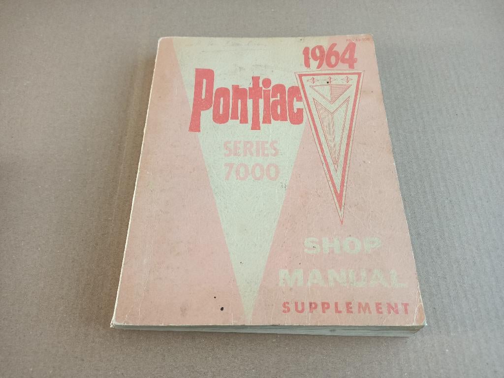 Werkboek/ Shop Manual: Pontiac 7000 Serie (1964) USA, Envoi