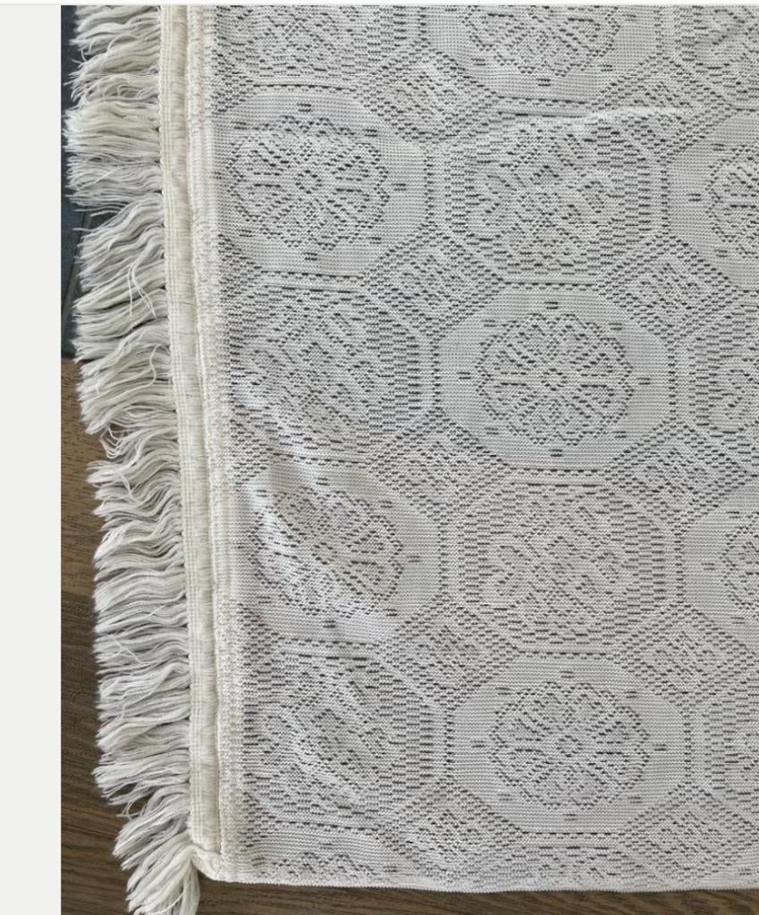 Couvre-lit vintage pour 1 personne, Enlèvement ou Envoi, Couverture ou Couette, Blanc, Une personne
