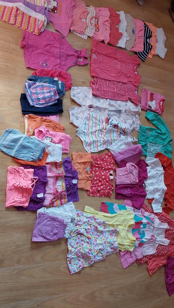 Gros lot vêtements fille 18 mois printemps-été, Enlèvement, Fille