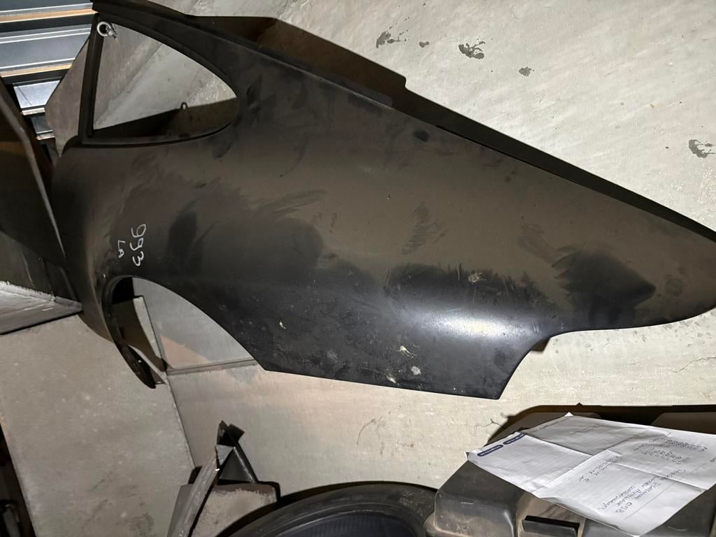 Porsche 993 coupe, Ophalen, Porsche, Nieuw, Spatbord